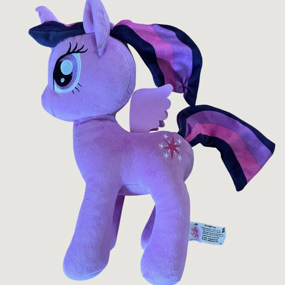 My Little Pony Twilight Sparkle 15 inch Plush Purple Hasbro 2016 READ